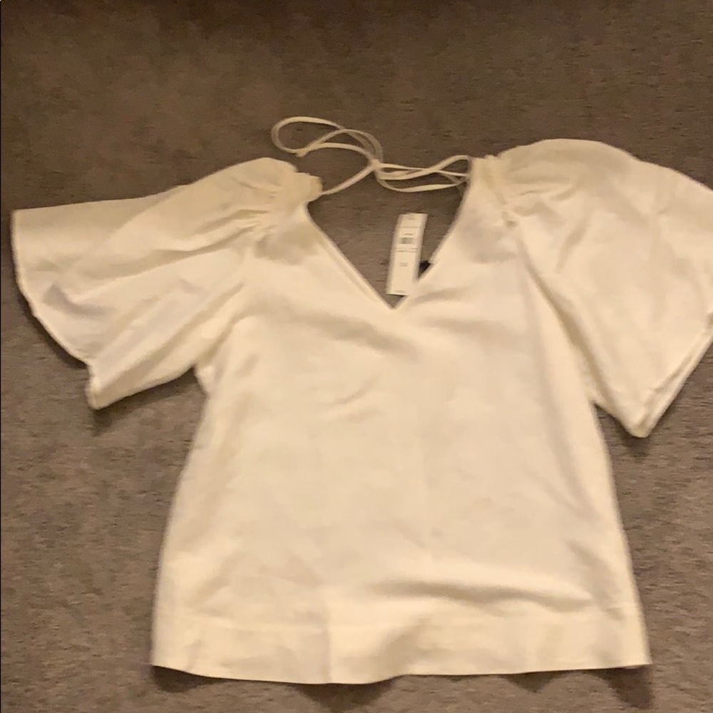 Ann Taylor white blouse